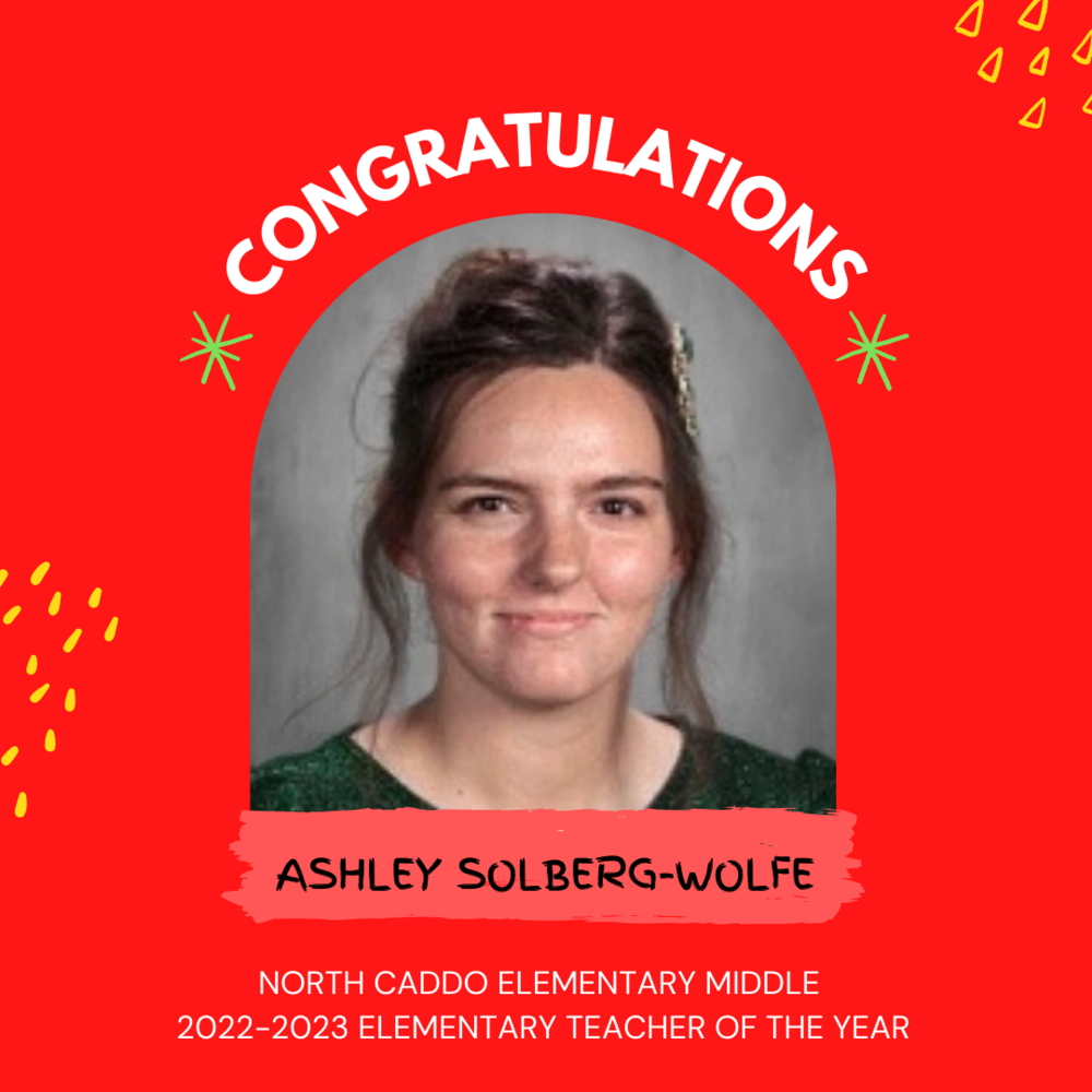 Ashley Solberg Wolfe- Named 2022-23 NCEMS Elementary Teacher of the ...