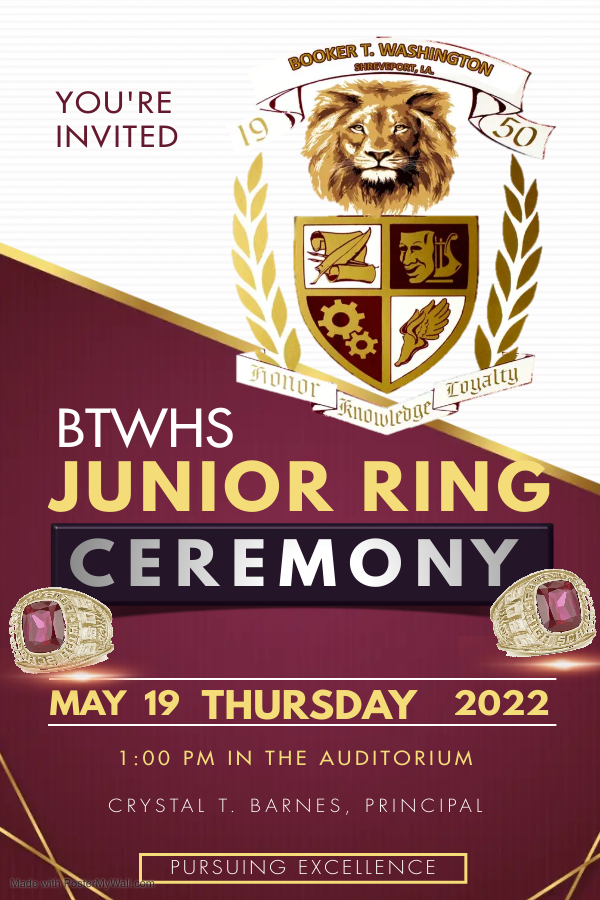 Class of 23' Ring Ceremony