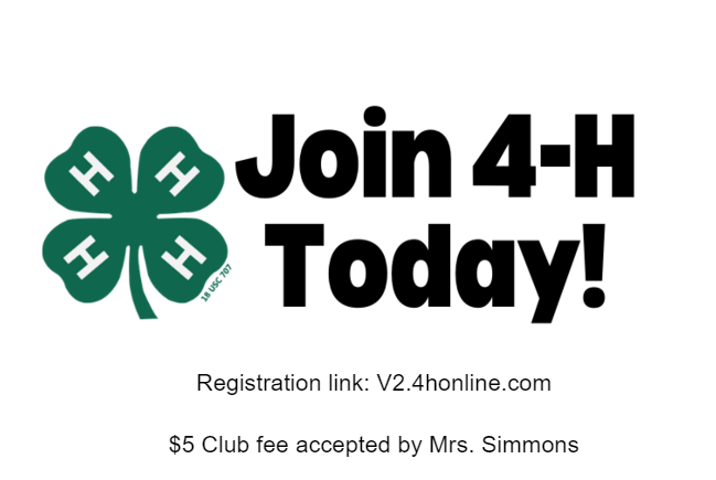 Join 4-H today