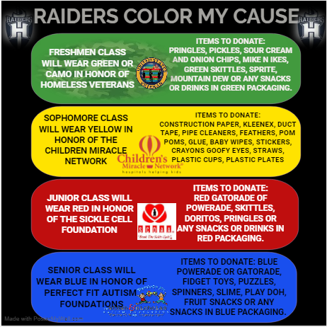 Raiders Color My Cause