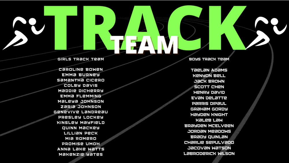 Track Team Caddo Middle