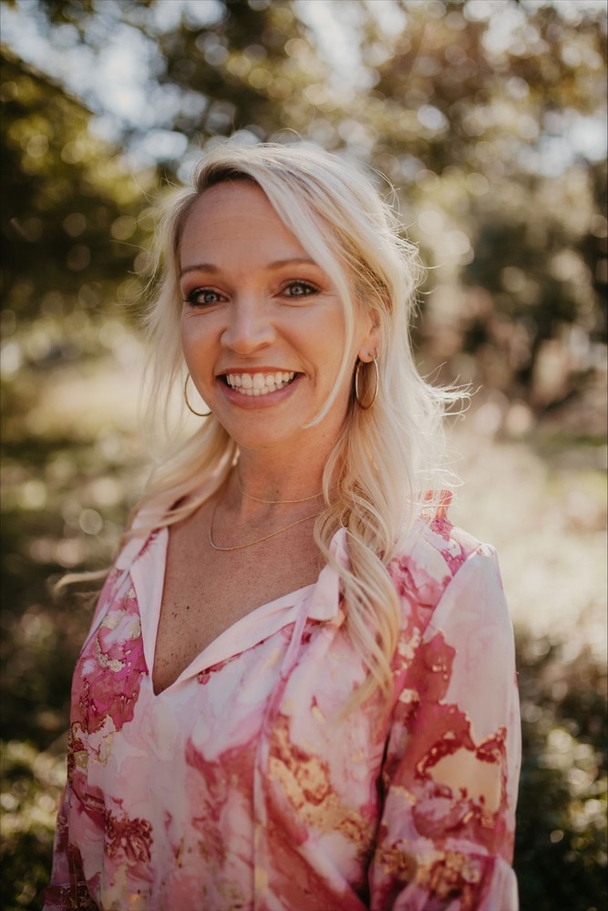 woman smiling