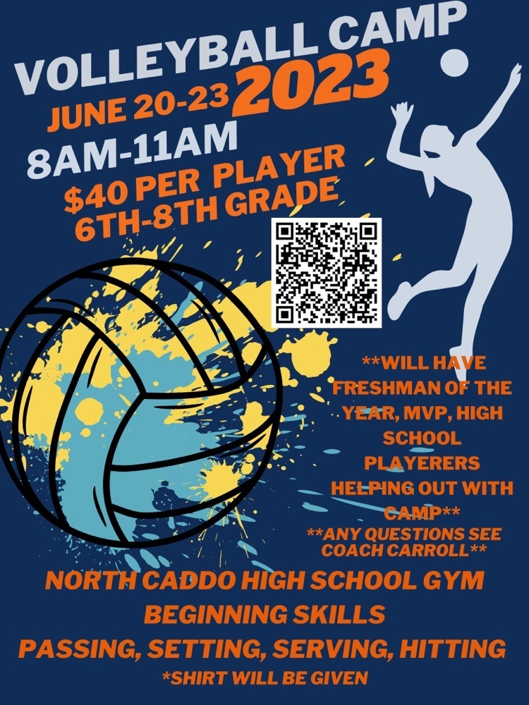 Volleyball Summer Camp- Announced | North Caddo Elementary/Middle