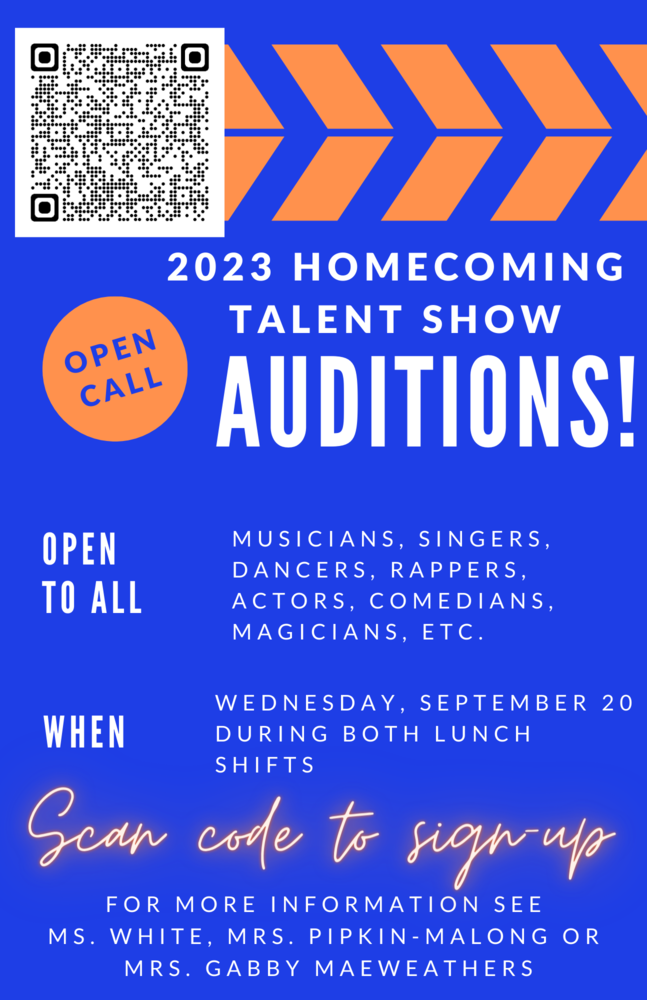 HOCO Talent Show Auditions