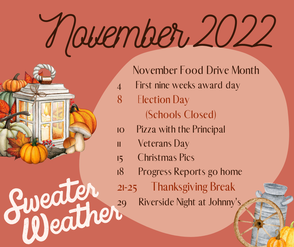 RES November 2022 Calendar