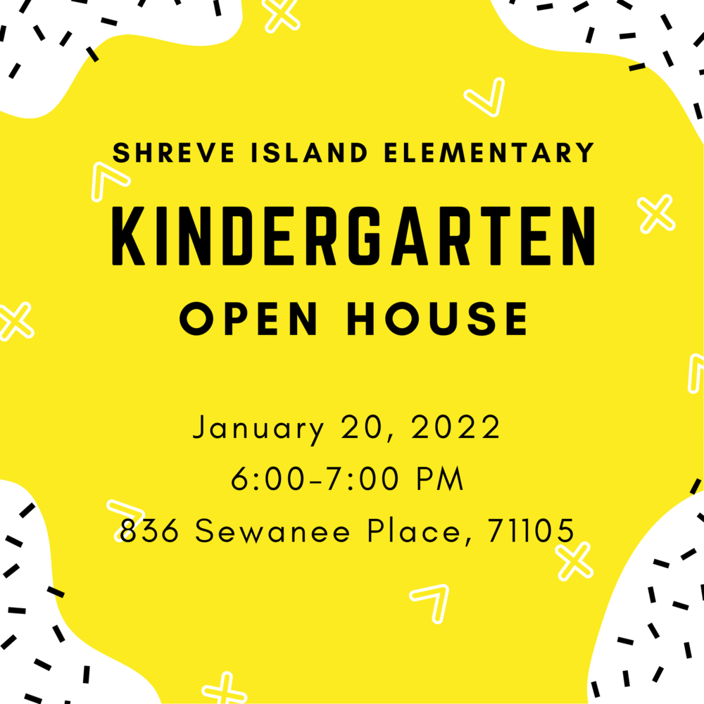 Kindergarten Open House Invite