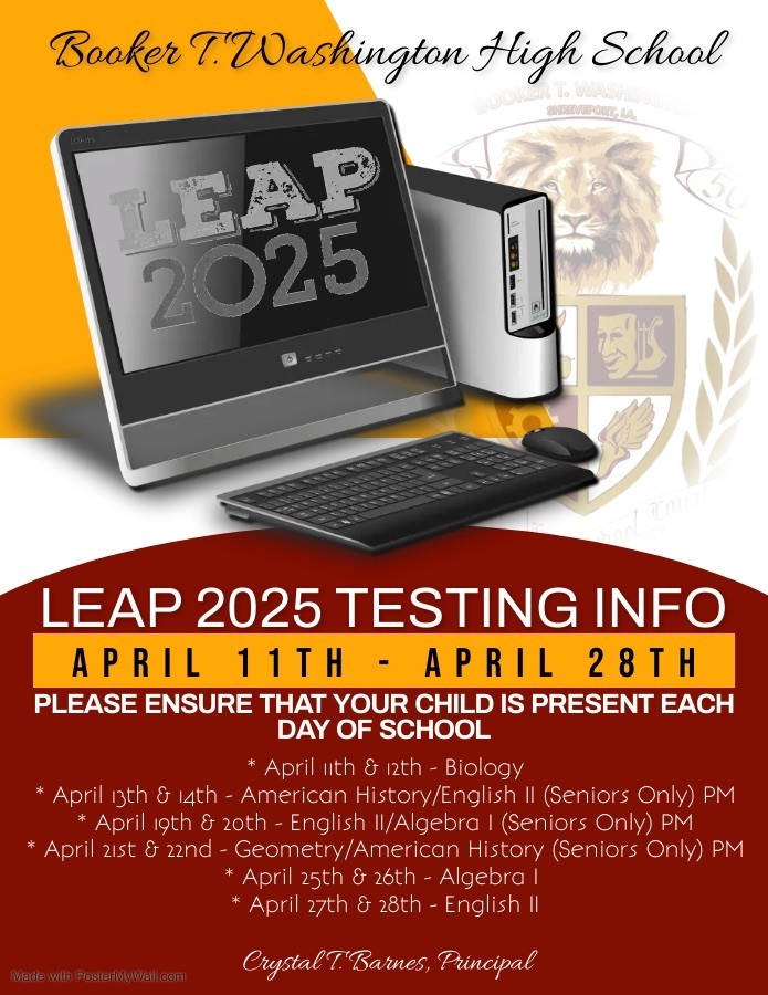 LEAP 2025 Testing Info