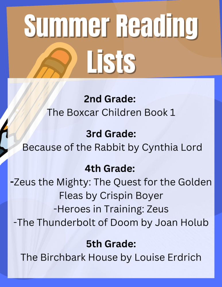 Summer Reading Lists