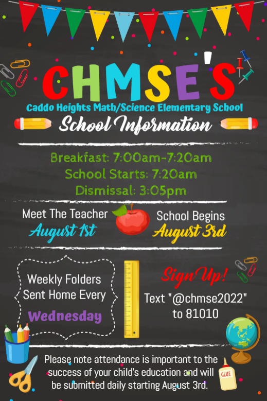 Beginning of the Year Information 