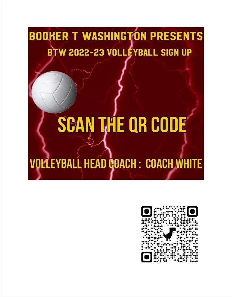 Interested in becoming apart of our volleyball team ? 👀 Sign up now by scanning the QR code. 