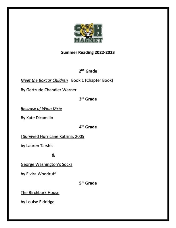 Summer Reading