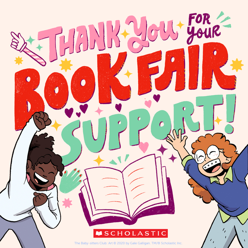 thank you for Book Fair support