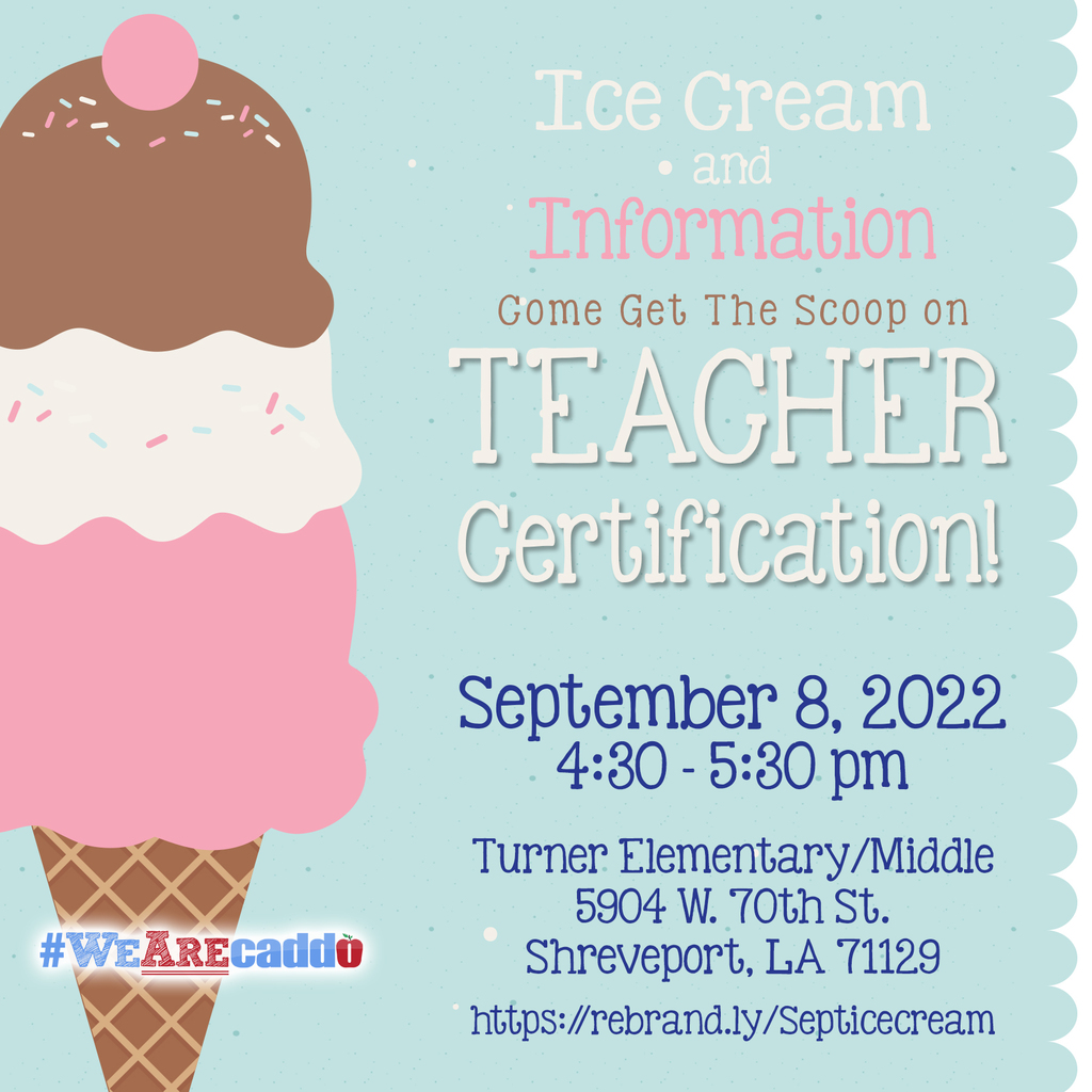 Teacher Certification Ice Cream and Information