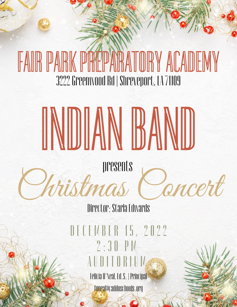Christmas Concert Flyer